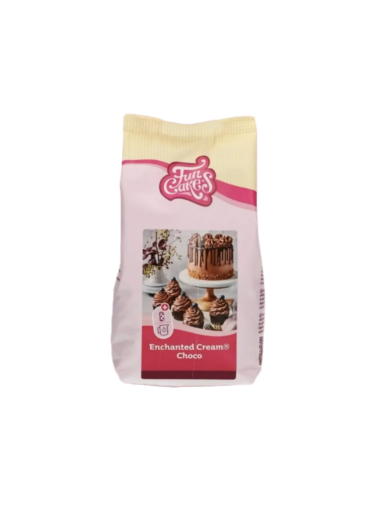 Mix pour Crème Enchantée Funcakes Choco – 450g & 900g