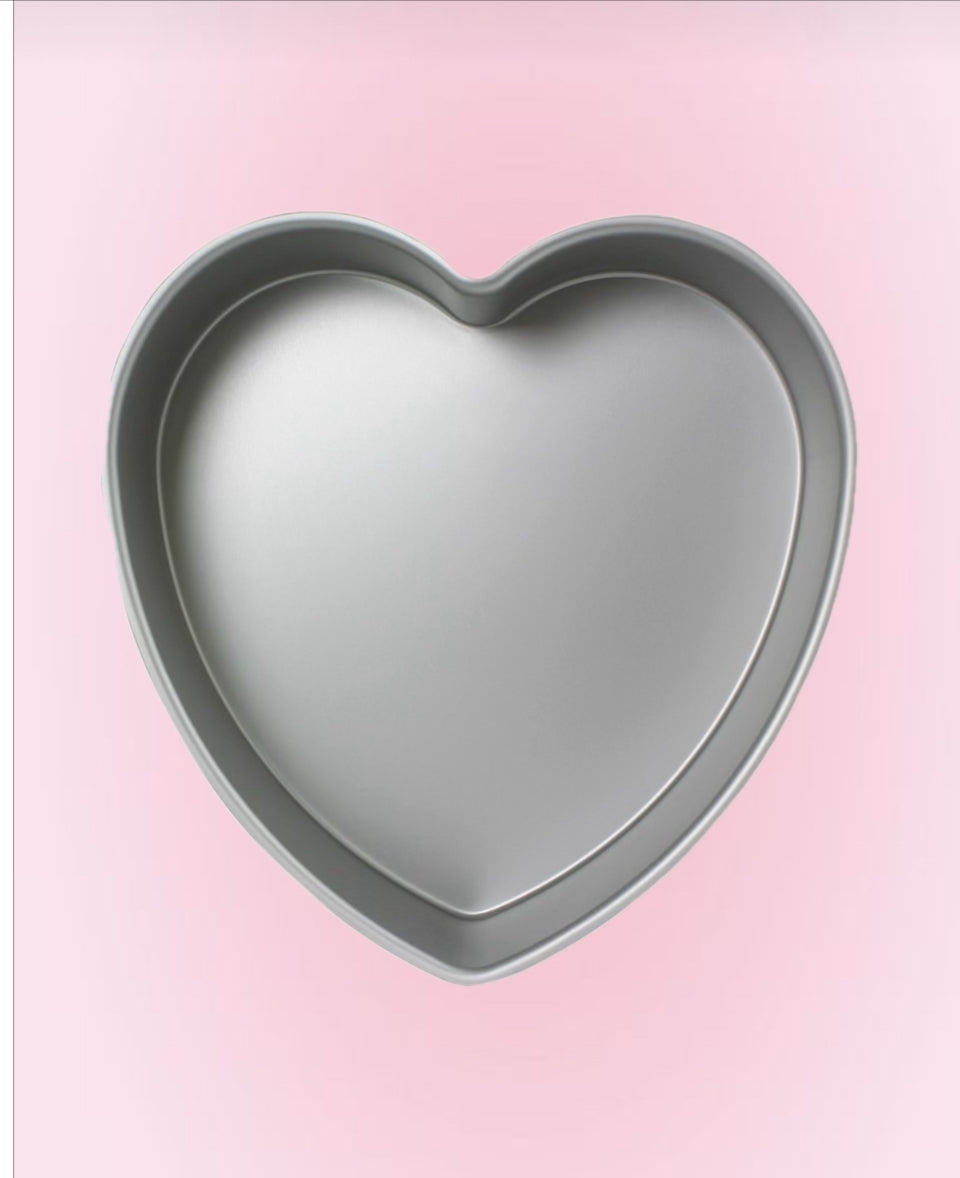 Moule en coeur PME hauteur 7,6cm