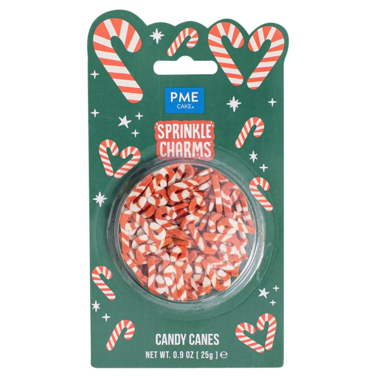 Sprinkles Sucre d’Orge – Décorations comestibles de Noël PME (25 g)