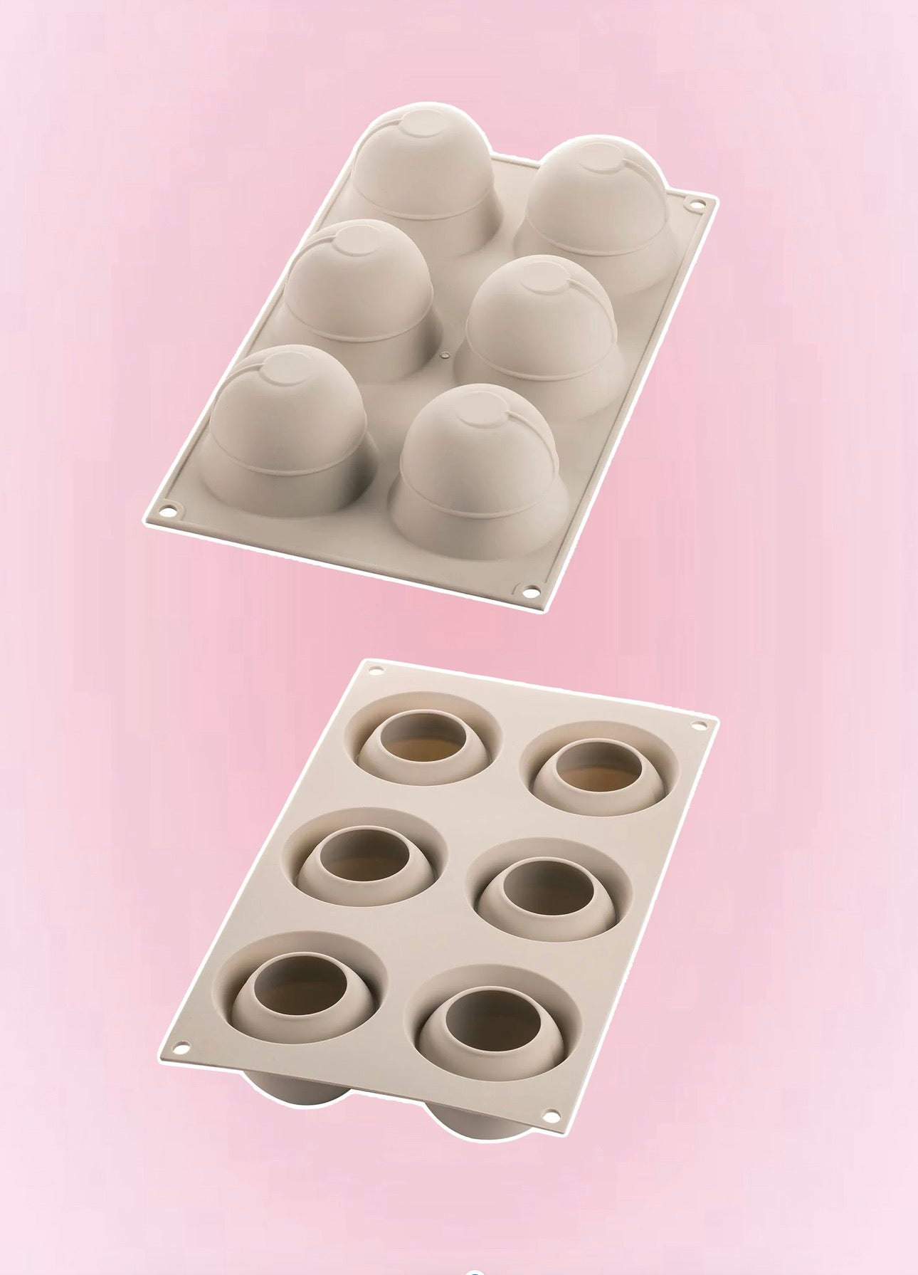 Moule Silicone Trompe-l’Œil Fruit – Silikomart | 6 Cavités