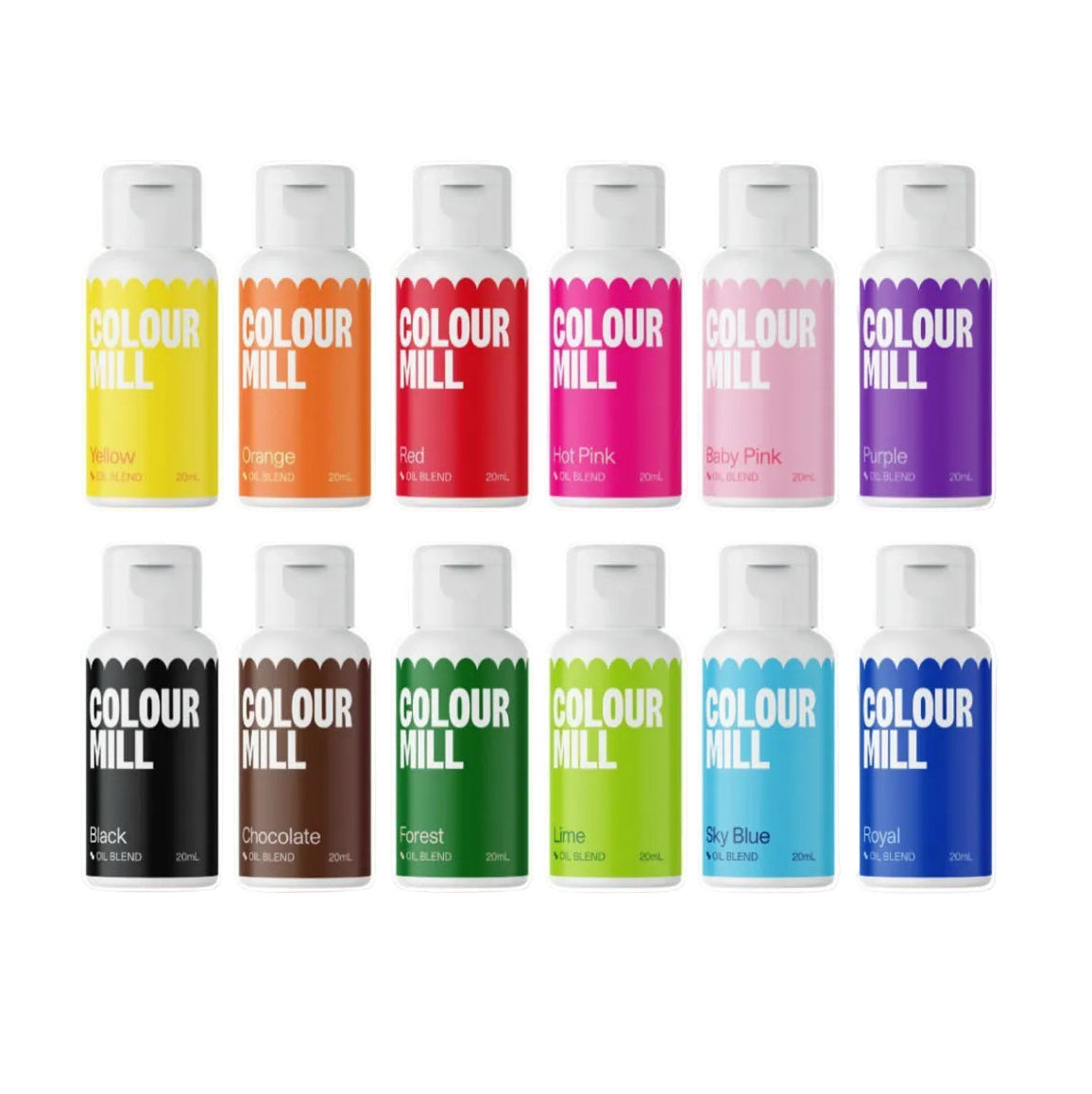 Pack Kickstarter Colour Mill – 12 Colorants essentiels