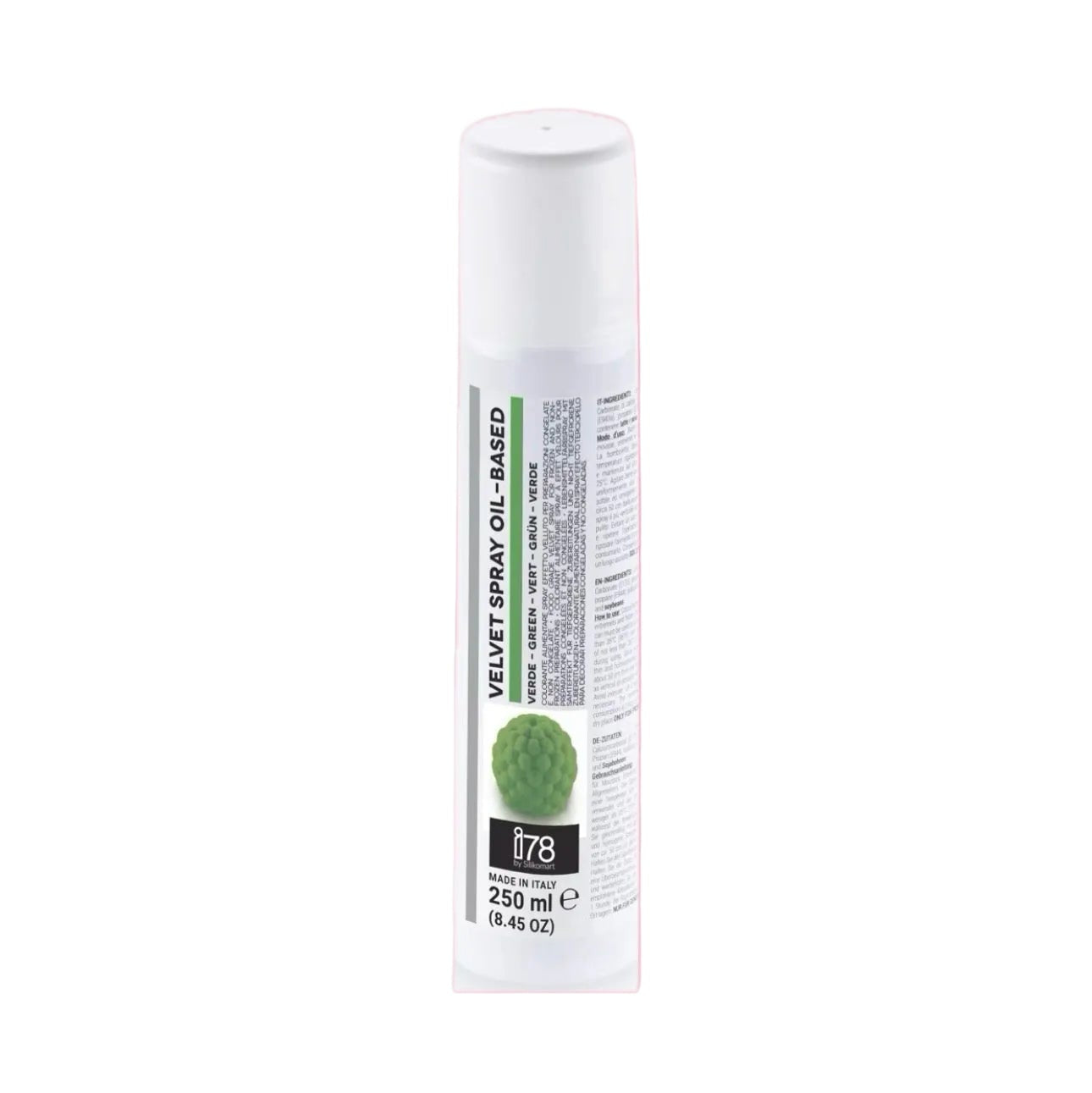 Spray Velours Vert à Base d’Huile - 250 ml Silikomart