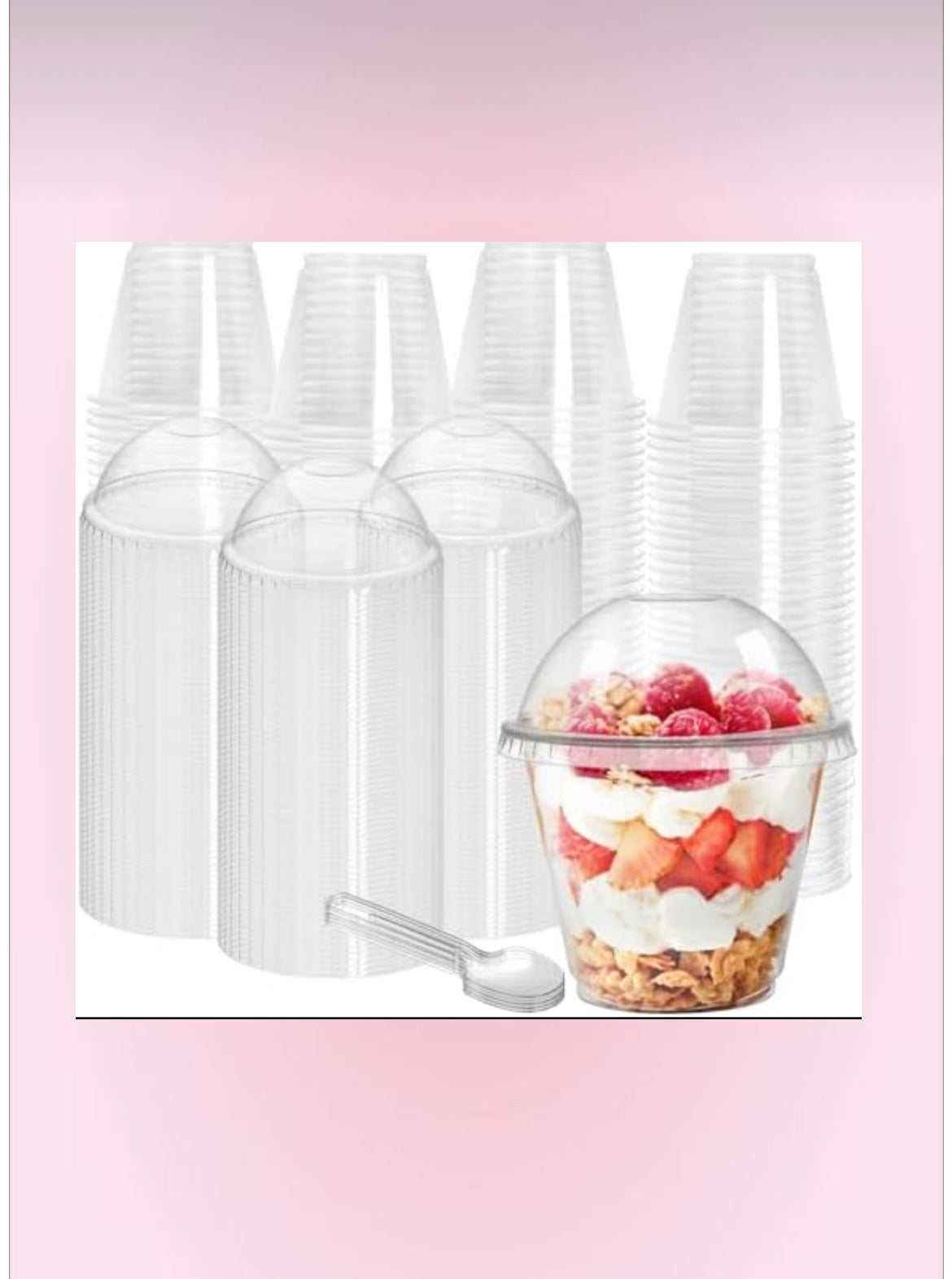 Gobelets dessert transparents – Idéal Layer Cup
