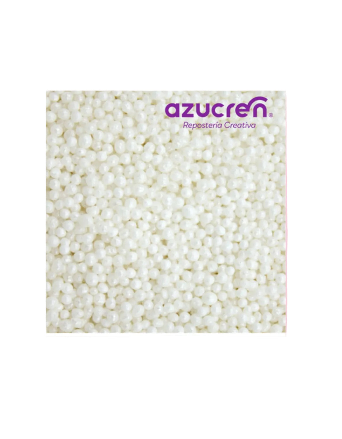 Mini perles de sucre blanches – Pot 90 g – AZUCREN