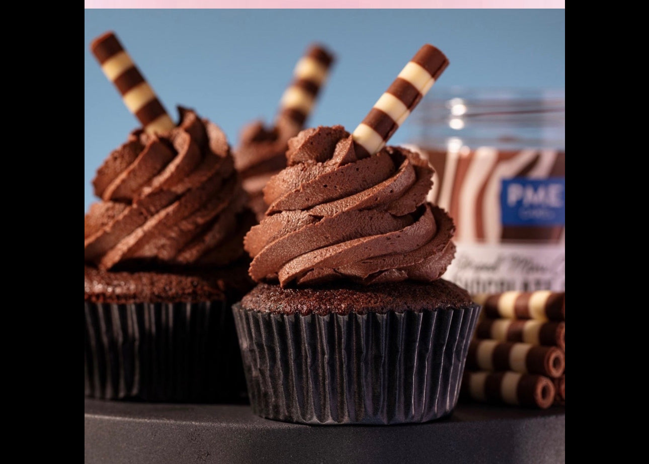 Mini Cigares Rayés en Chocolat PME 100g – Décor Gâteaux