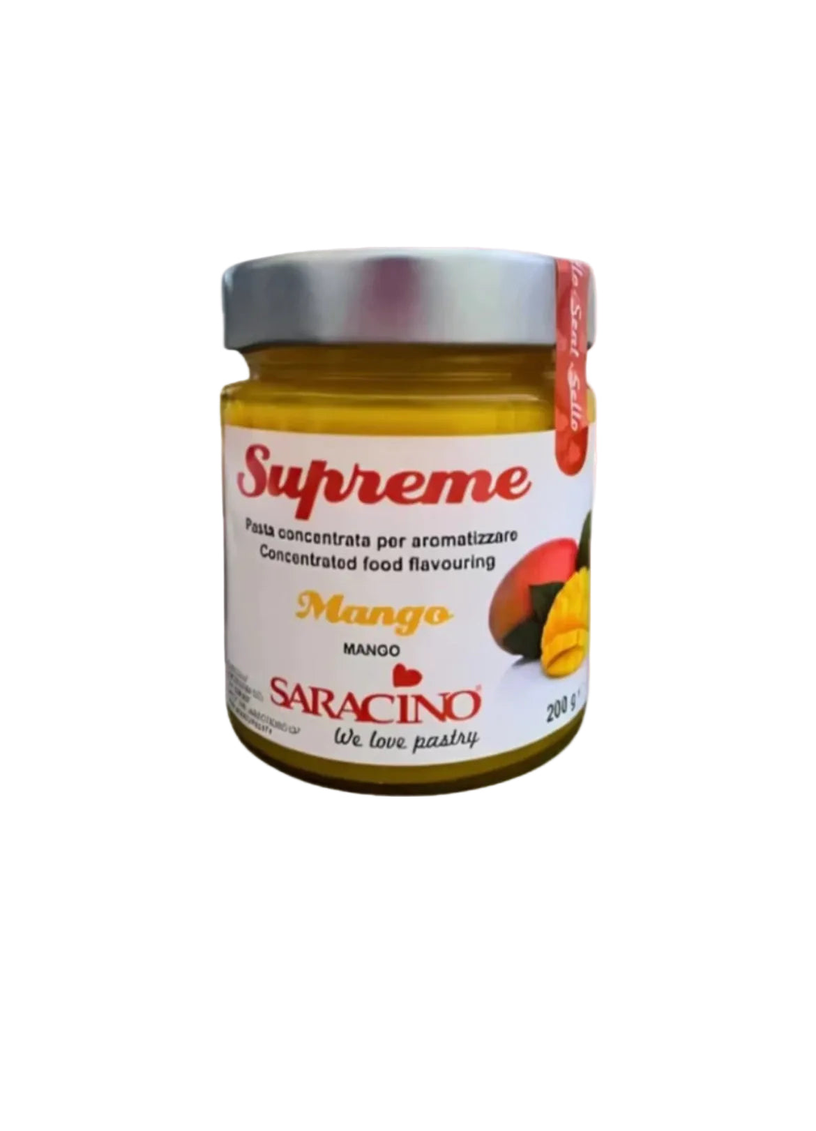 PÂTE CONCENTREÉ LE SUPRÊME MANGUE – Saracino 200G