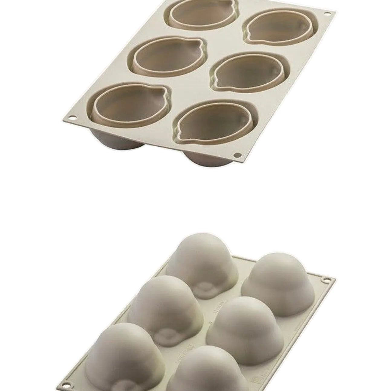 Moule Trompe-l’Œil Citron – Silikomart® (6 cavités)