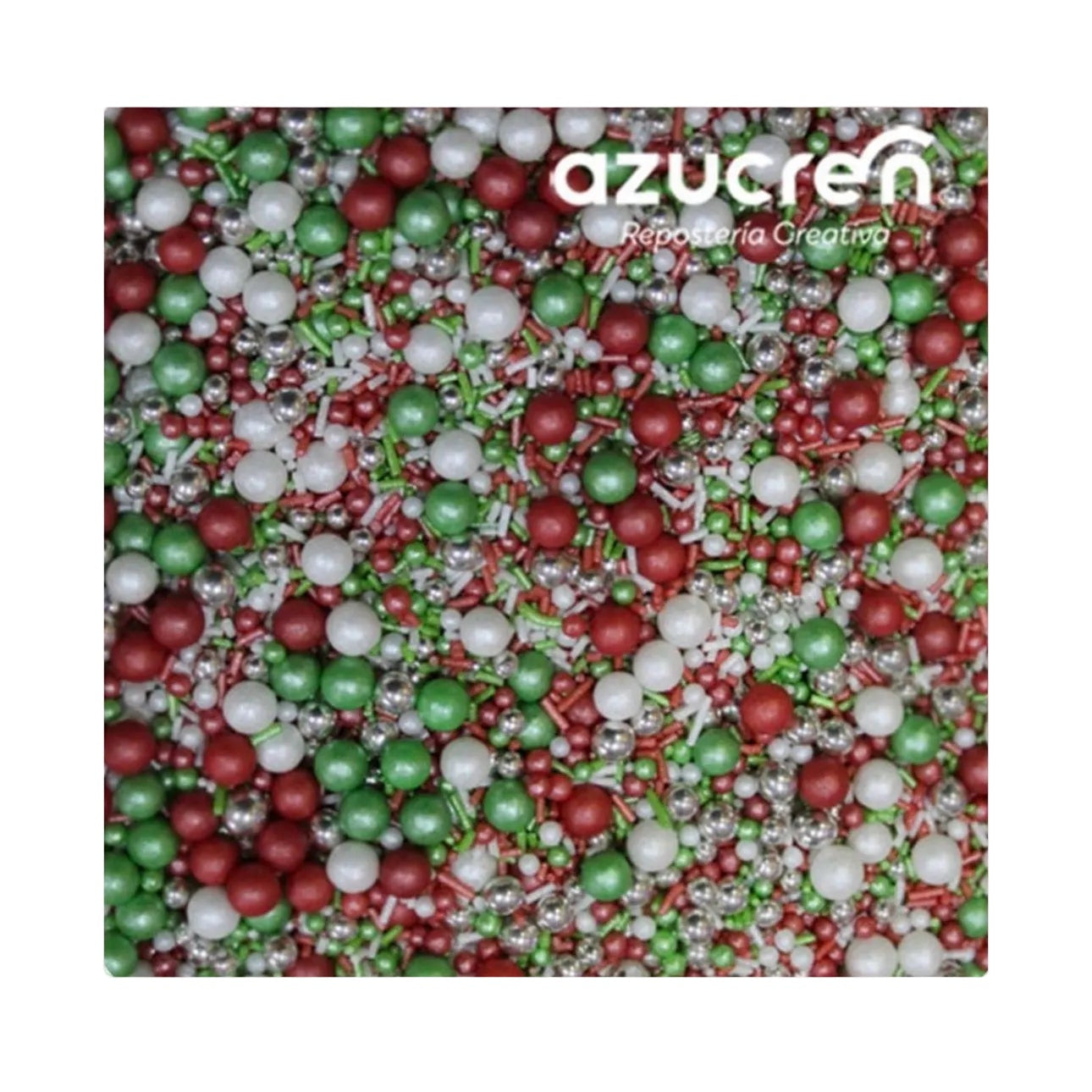 Mix Perles de Sucre Noël – 90 g | Azucerén 🎄