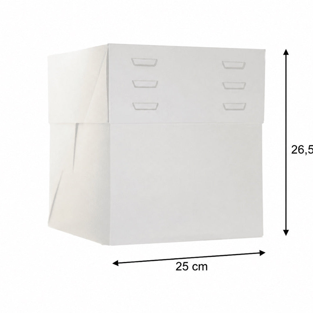 Boîte à gâteau 25cm hauteur ajustable Idéale pour Layer Cake