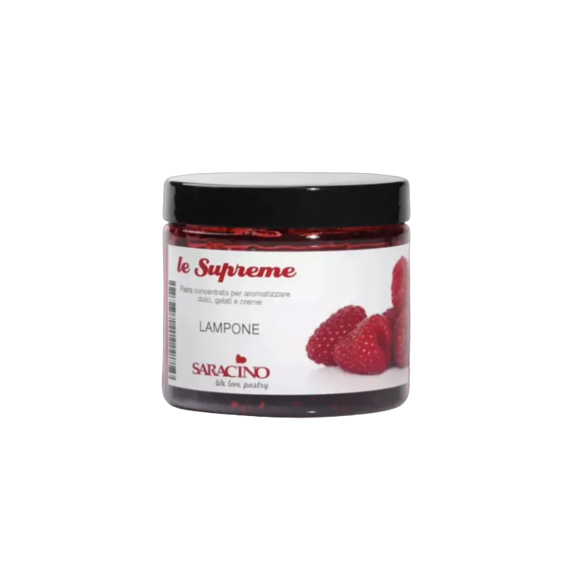 Pâte concentrée de Framboise aromatisante 200 g SARACINO