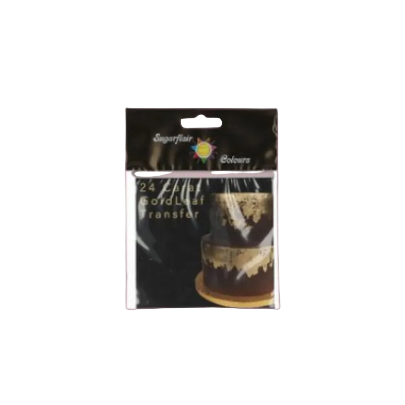 Sugarflair 24 Carat Gold Leaf Transfer