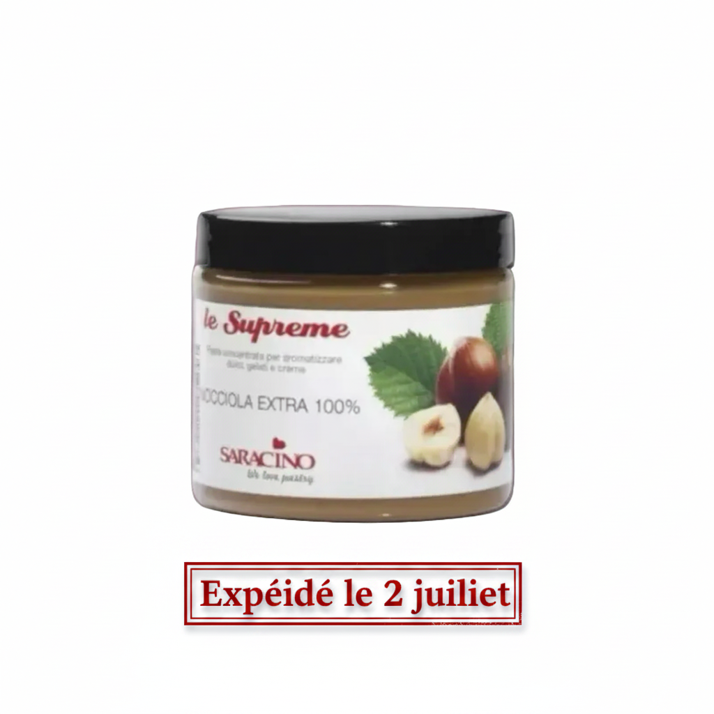 PÂTE CONCENTRÉE LE SUPRÊME NOISETTE SARACINO 200G