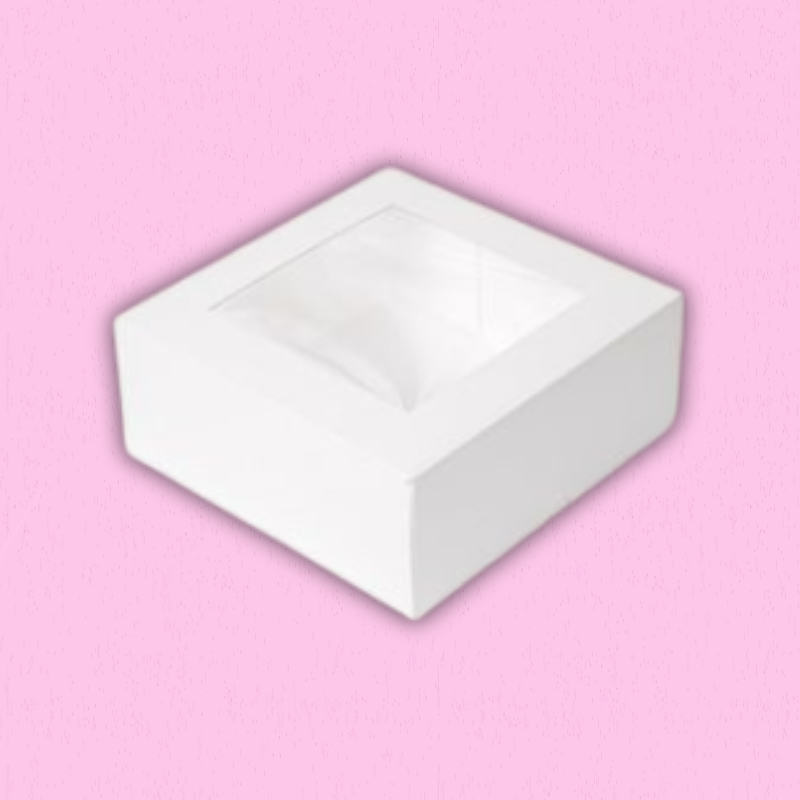 Boîte Pâtissière avec Fenêtre (choix de taille)