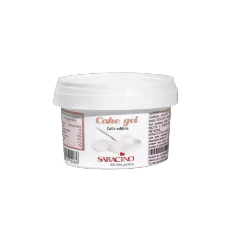 COLLE ALIMENTAIRE CAKE GEL SARACINO 200g