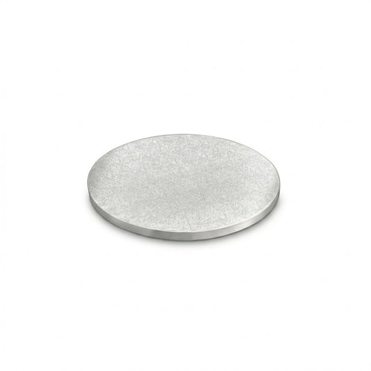 Cake Board Rond Argenté