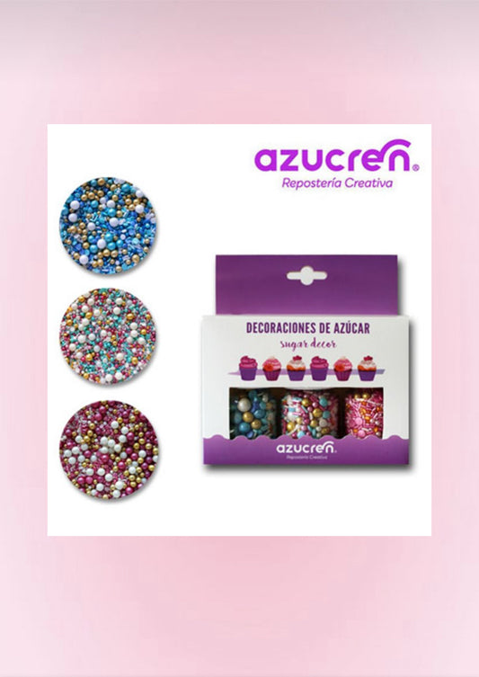 Set de 3 Sprinkles – Beach / Mystic / Flamenco – Azucren