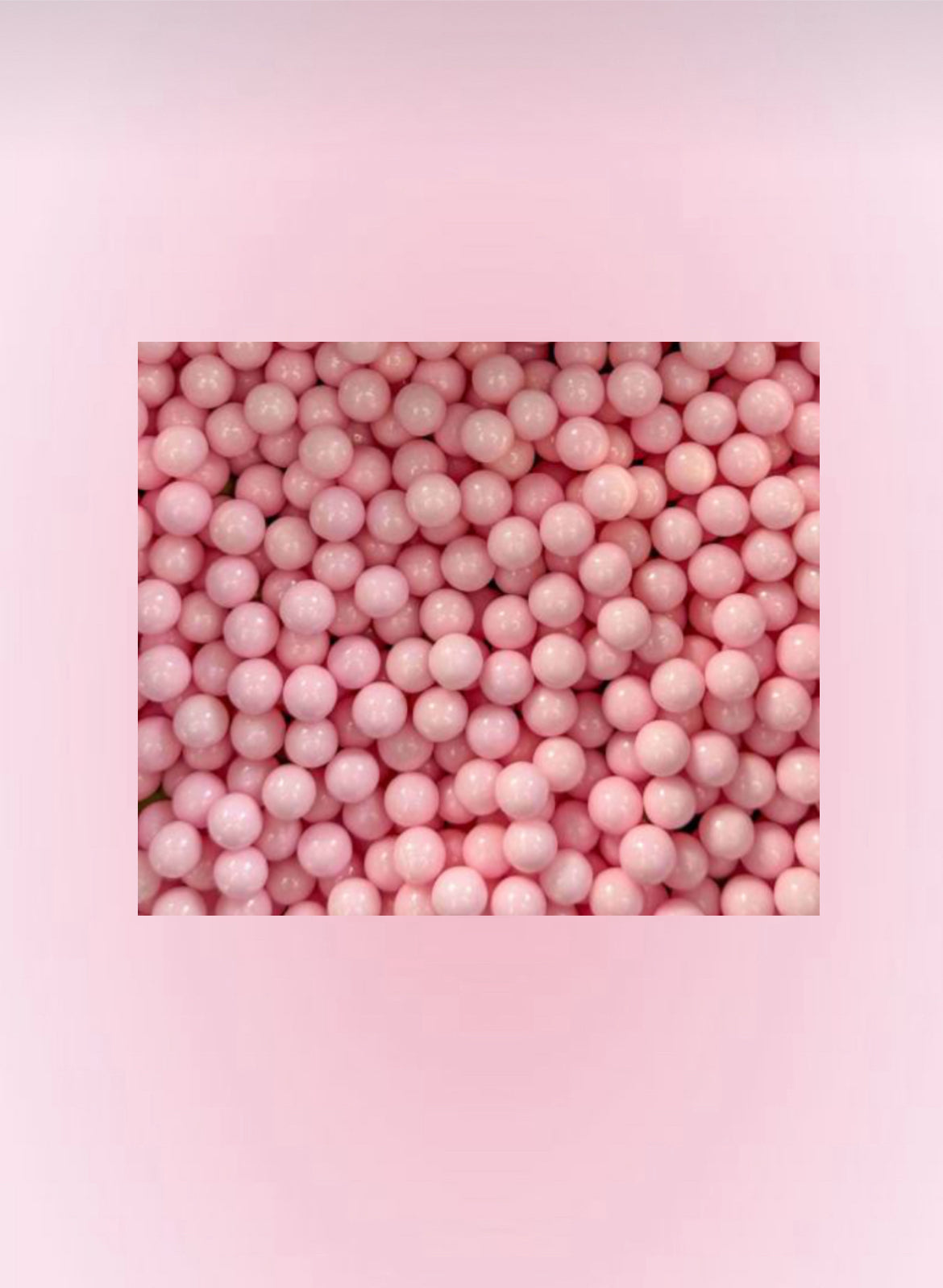 Perles de Sucre Rose Pastel 7 mm – 90 g – Azucren