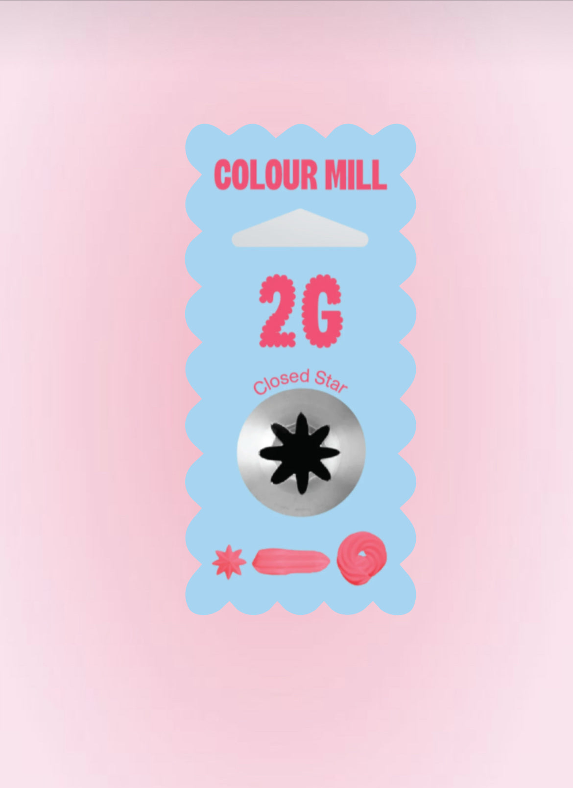 Douille pâtissière 2G Colour Mill – Douille étoile ouverte pour décorations précises