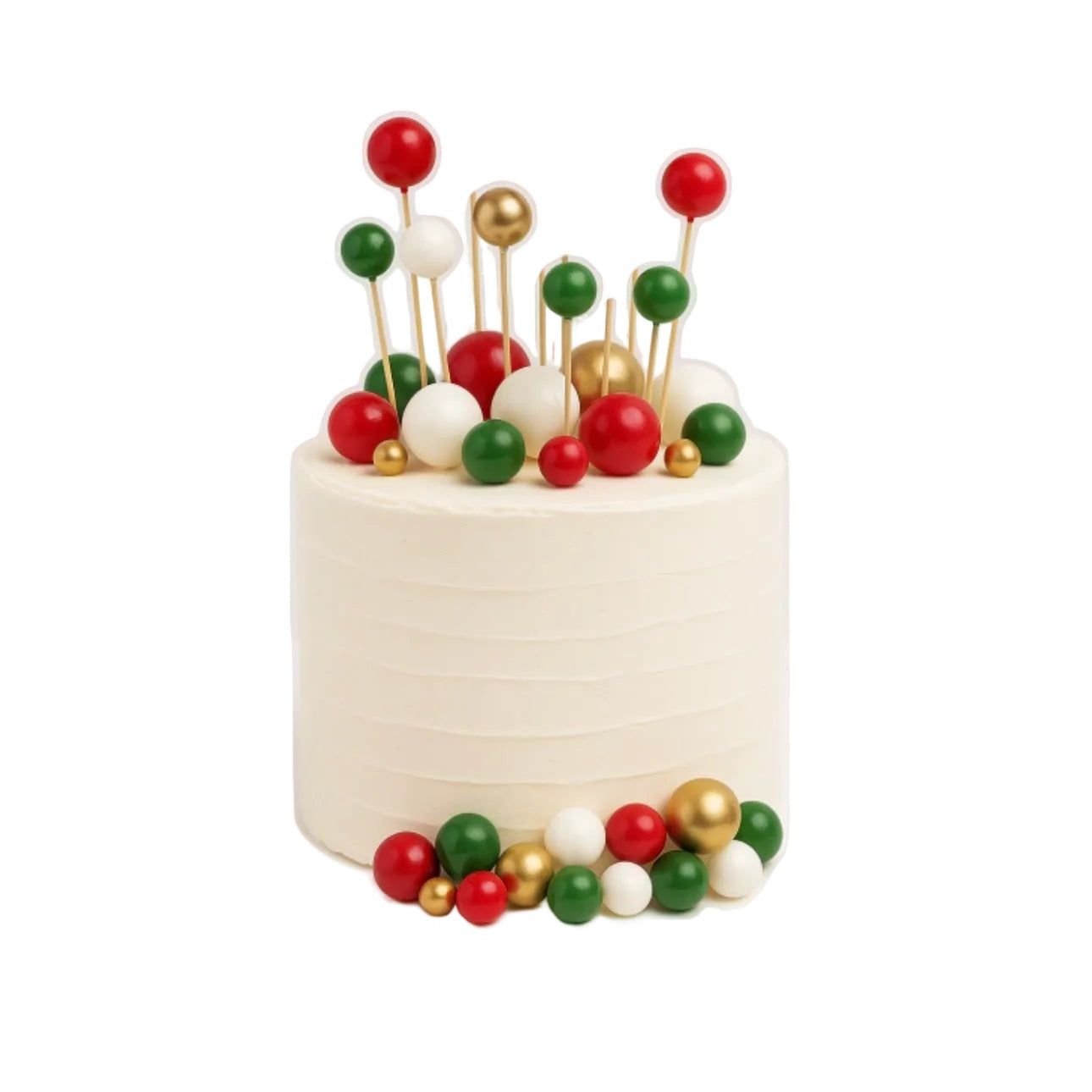 SET 32 BOULES DÉCORATIVES MIX Différents Coloris  – AZUCREN