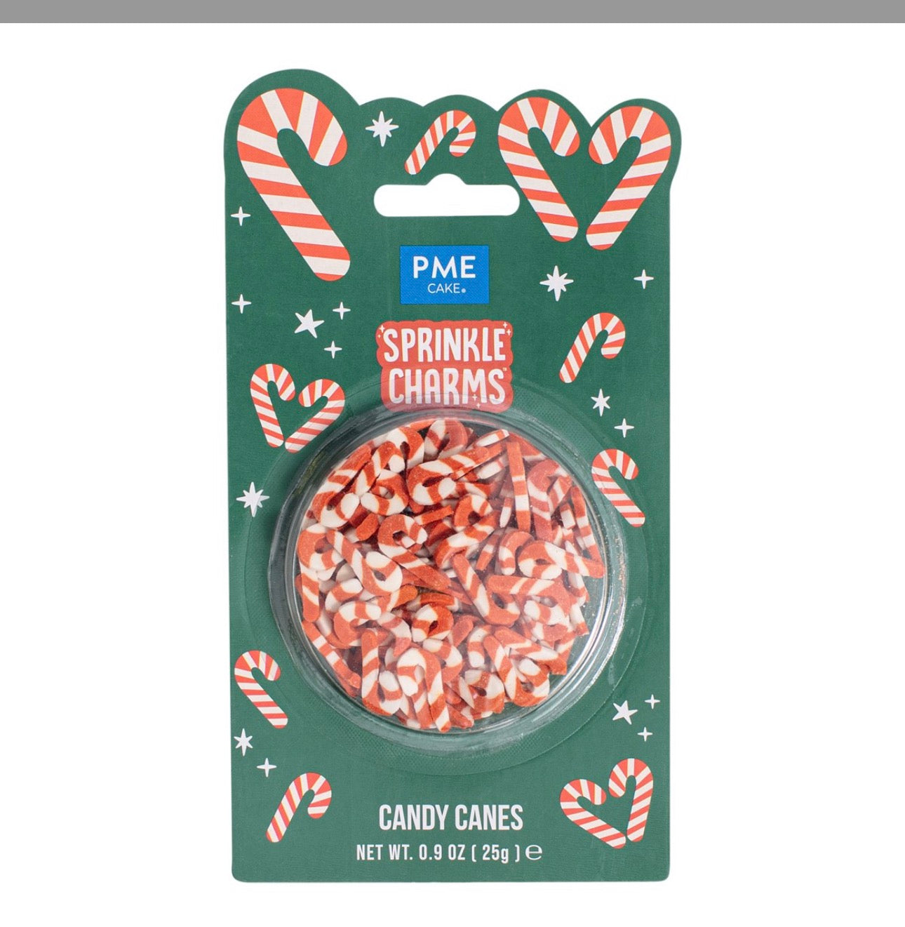 Sprinkles Sucre d’Orge – Décorations comestibles de Noël PME (25 g)