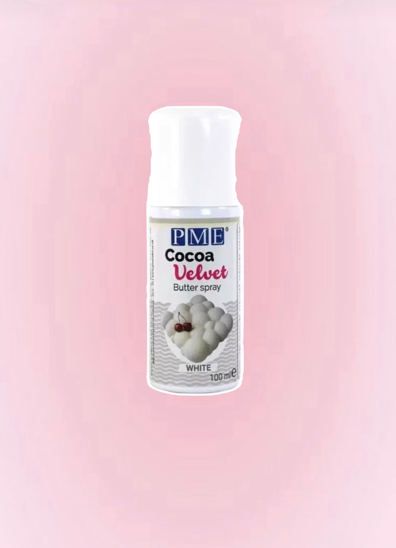 Spray Velours au Beurre de Cacao PME – Effet Velours Gâteau (100 ml)