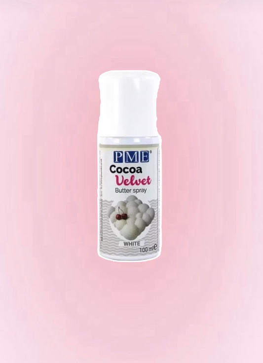 Spray Velours au Beurre de Cacao PME – Effet Velours Gâteau (100 ml)
