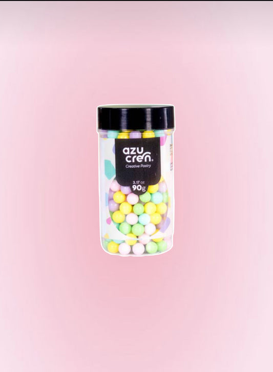 Boule de Sucre Mix Pastel 7 mm – 90 g – Azucren