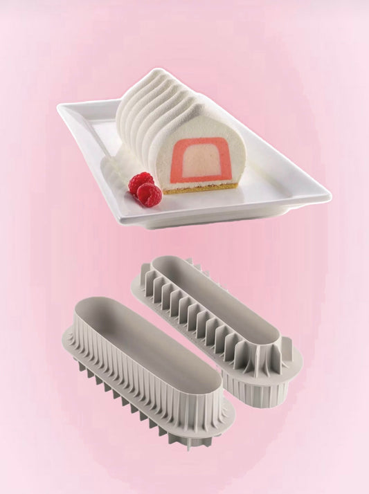 Inserto Bûche Silikomart – Moules à Inserts Petit & Grand (190 ml / 400 ml)