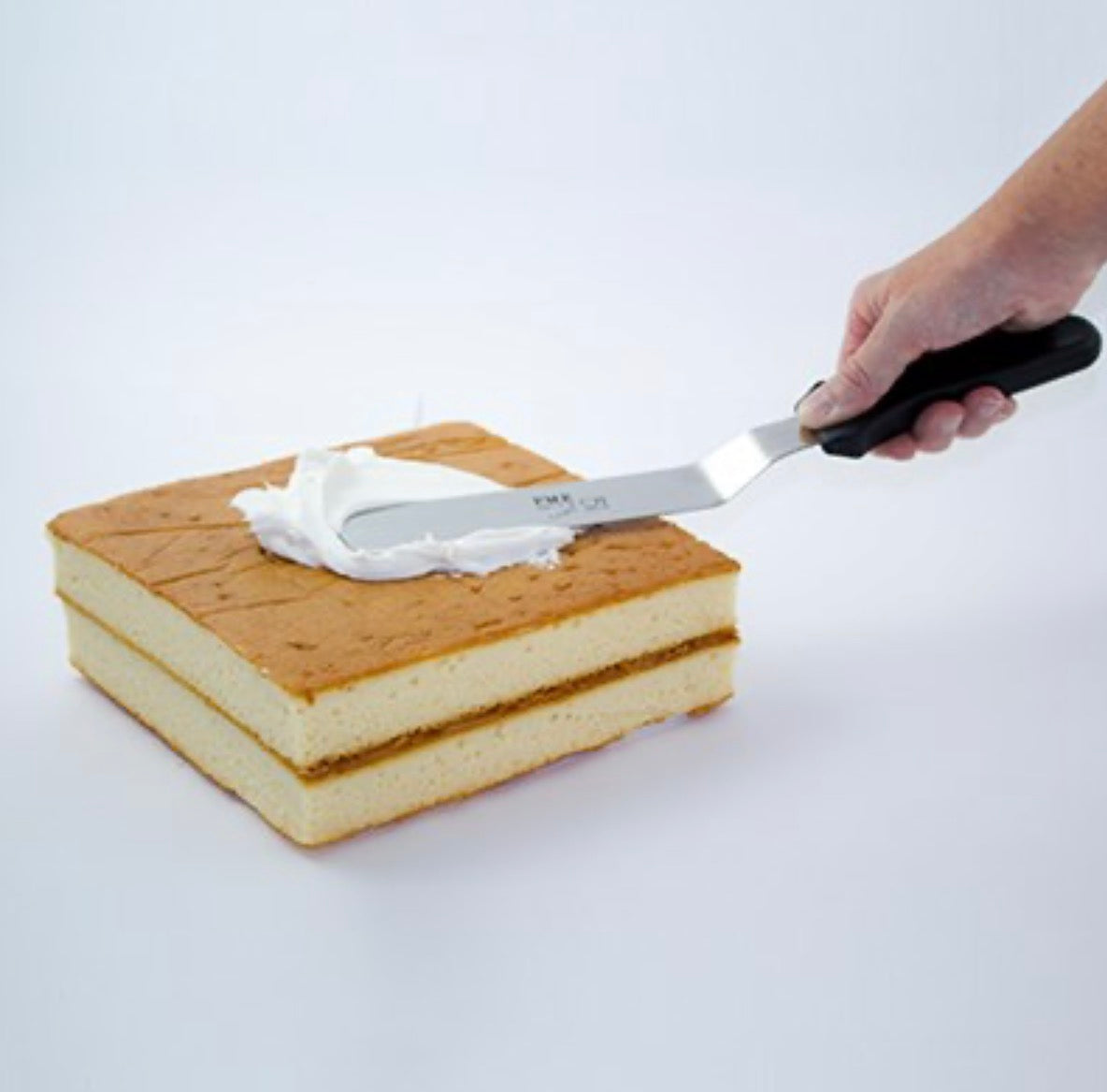 Spatule coudé 23 cm en Inox - PME
