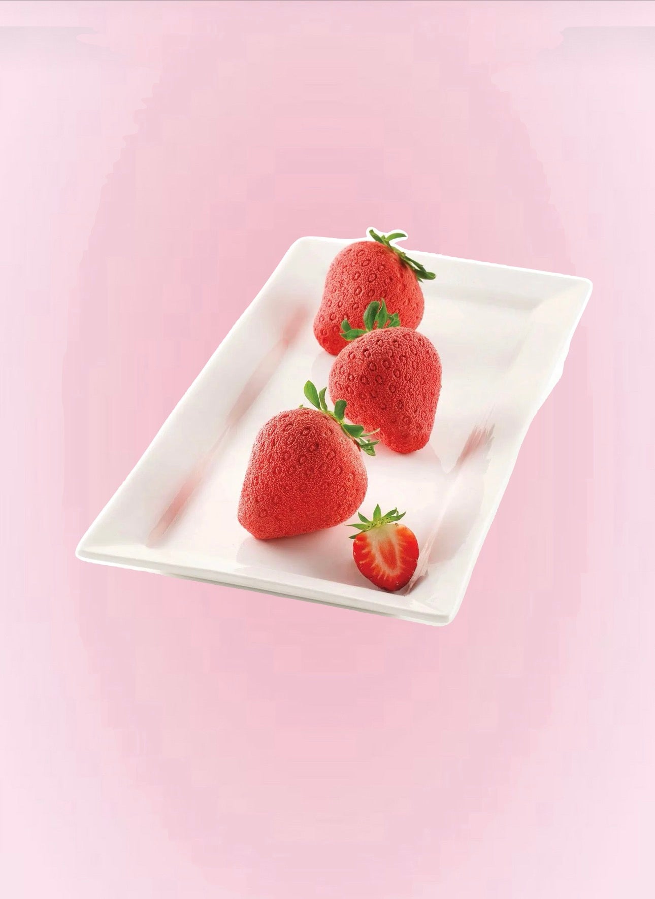 Moule Silicone Trompe l'Oeil Fraise – Silikomart