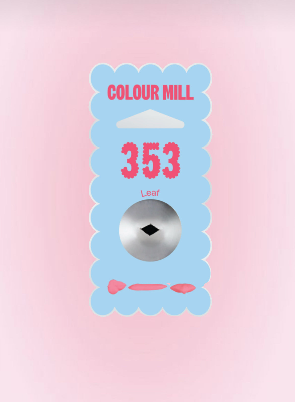 Douille à Feuille #353 – Leaf Tip pour Décoration de Gâteaux | Colour Mill
