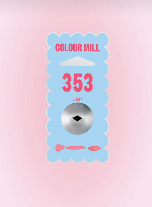 Douille à Feuille #353 – Leaf Tip pour Décoration de Gâteaux | Colour Mill