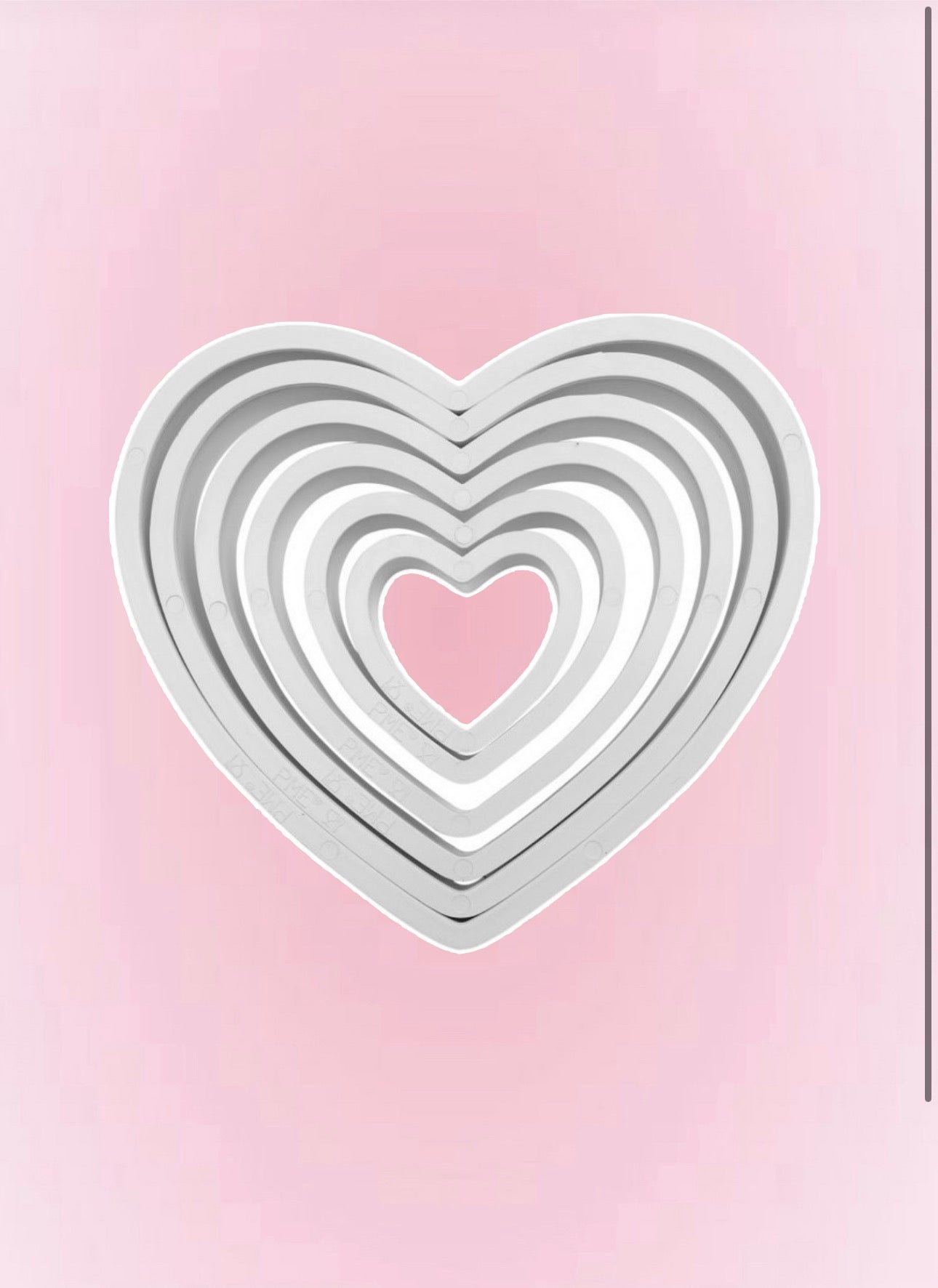 Découpoirs PME Rond, Étoile & Cœur – Set de 6 Pièces