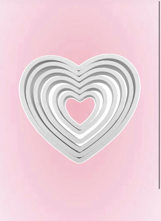 Découpoirs PME Rond, Étoile & Cœur – Set de 6 Pièces