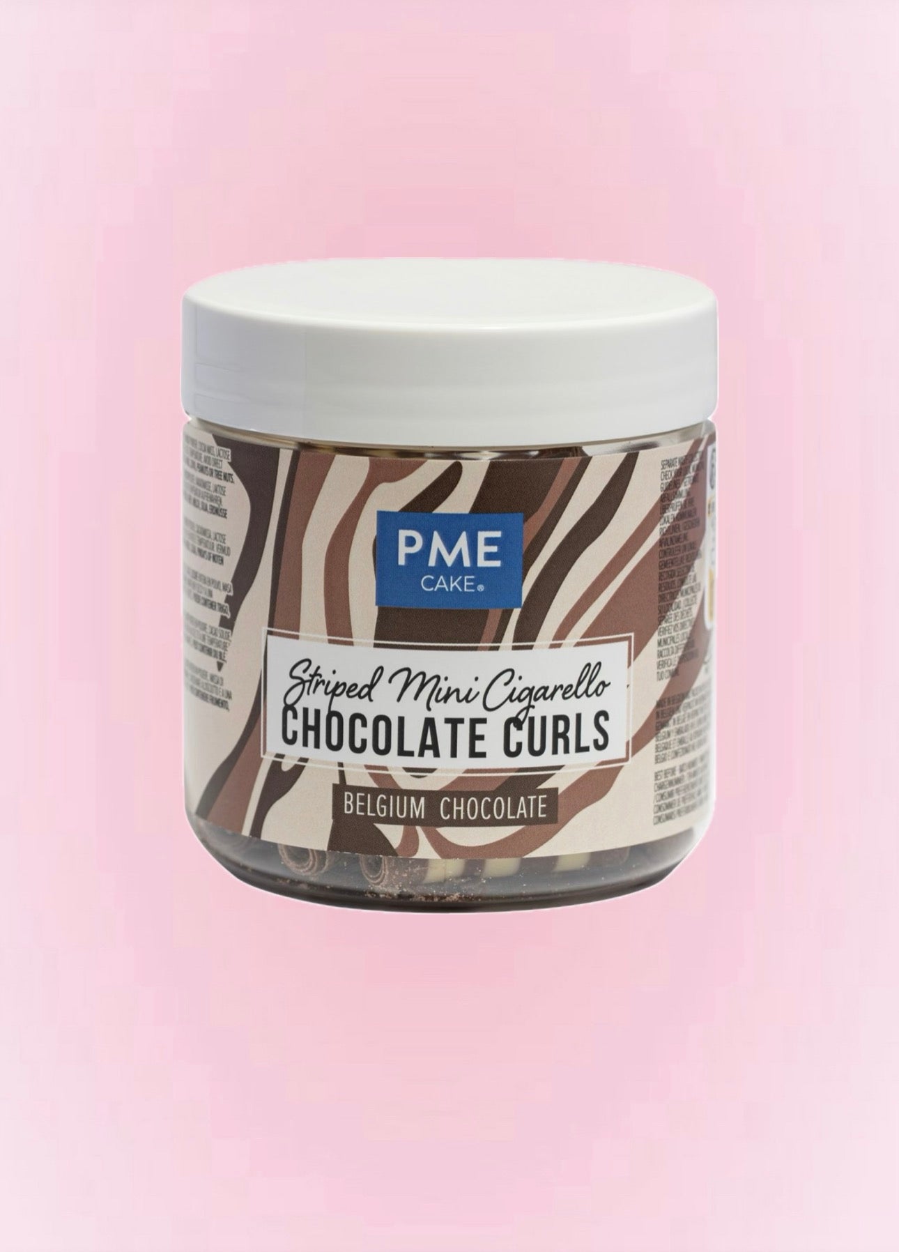 Mini Cigares Rayés en Chocolat PME 100g – Décor Gâteaux
