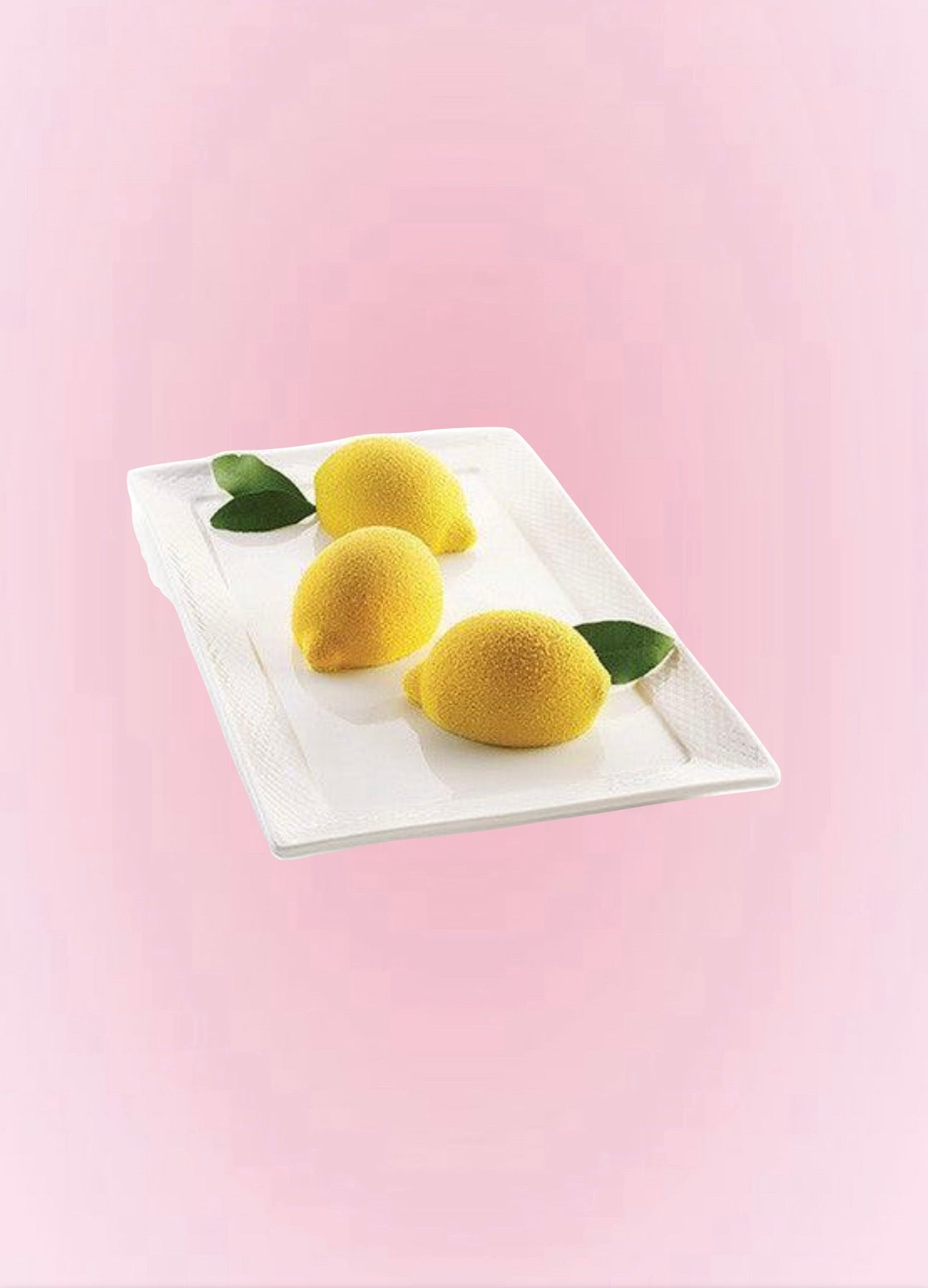 Moule Trompe-l’Œil Citron – Silikomart® (6 cavités)