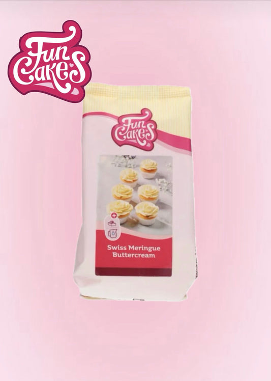 Crème au Beurre Meringue Suisse FunCakes 400 g