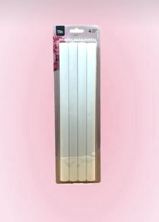 PACK 4 PILIERS  30cm x 1,8cm