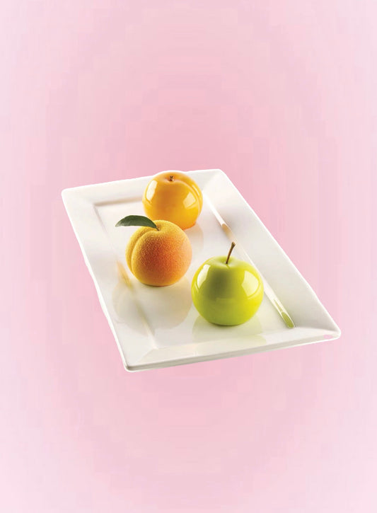 Moule Silicone Trompe-l’Œil Fruit – Silikomart | 6 Cavités