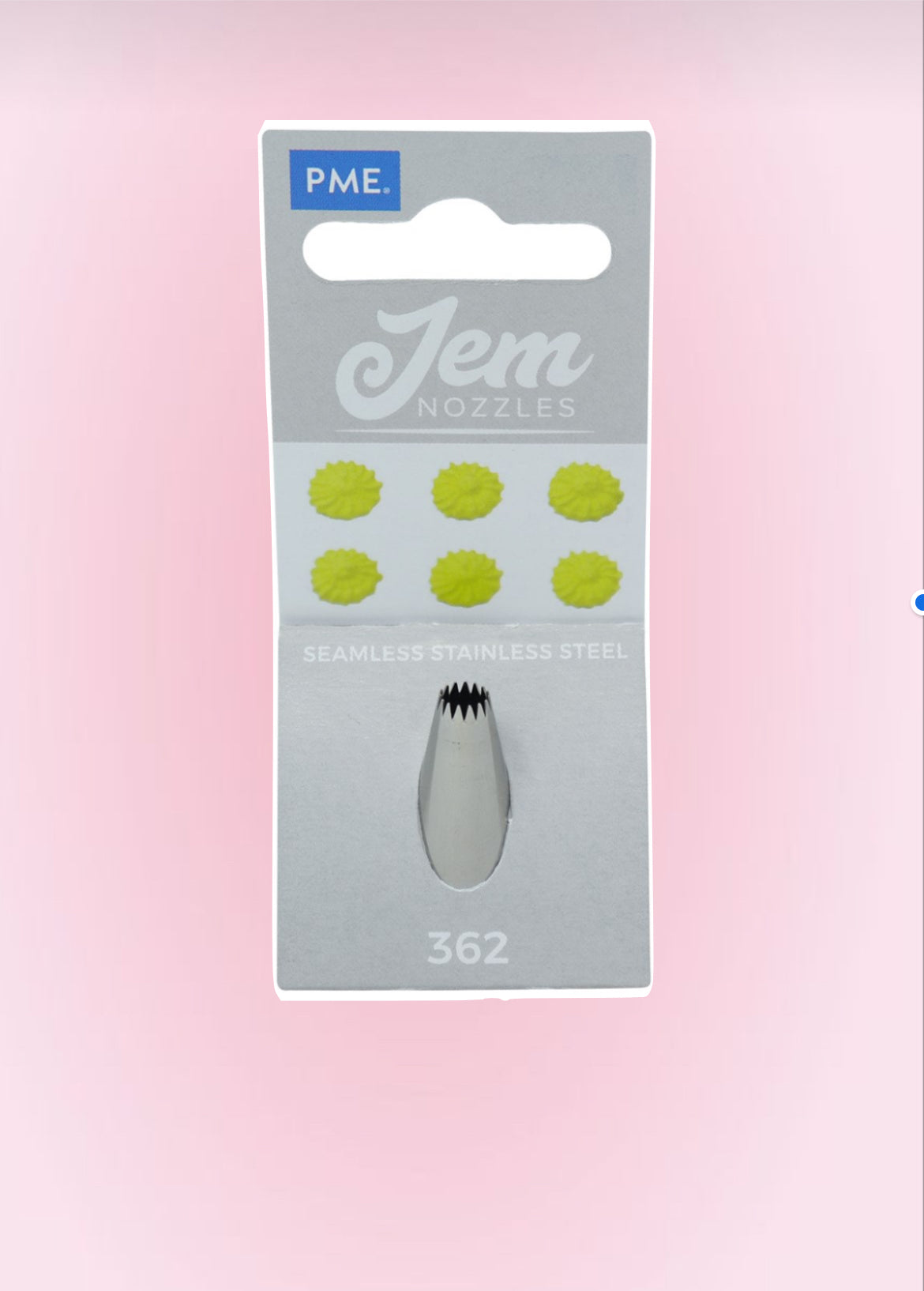 Douille étoile ouverte à dents fines nº 362 - Jem