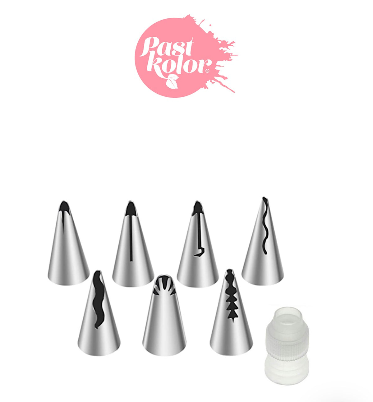 Set de 7 Douilles à Volants Inox avec Adaptateur – Pastkolor