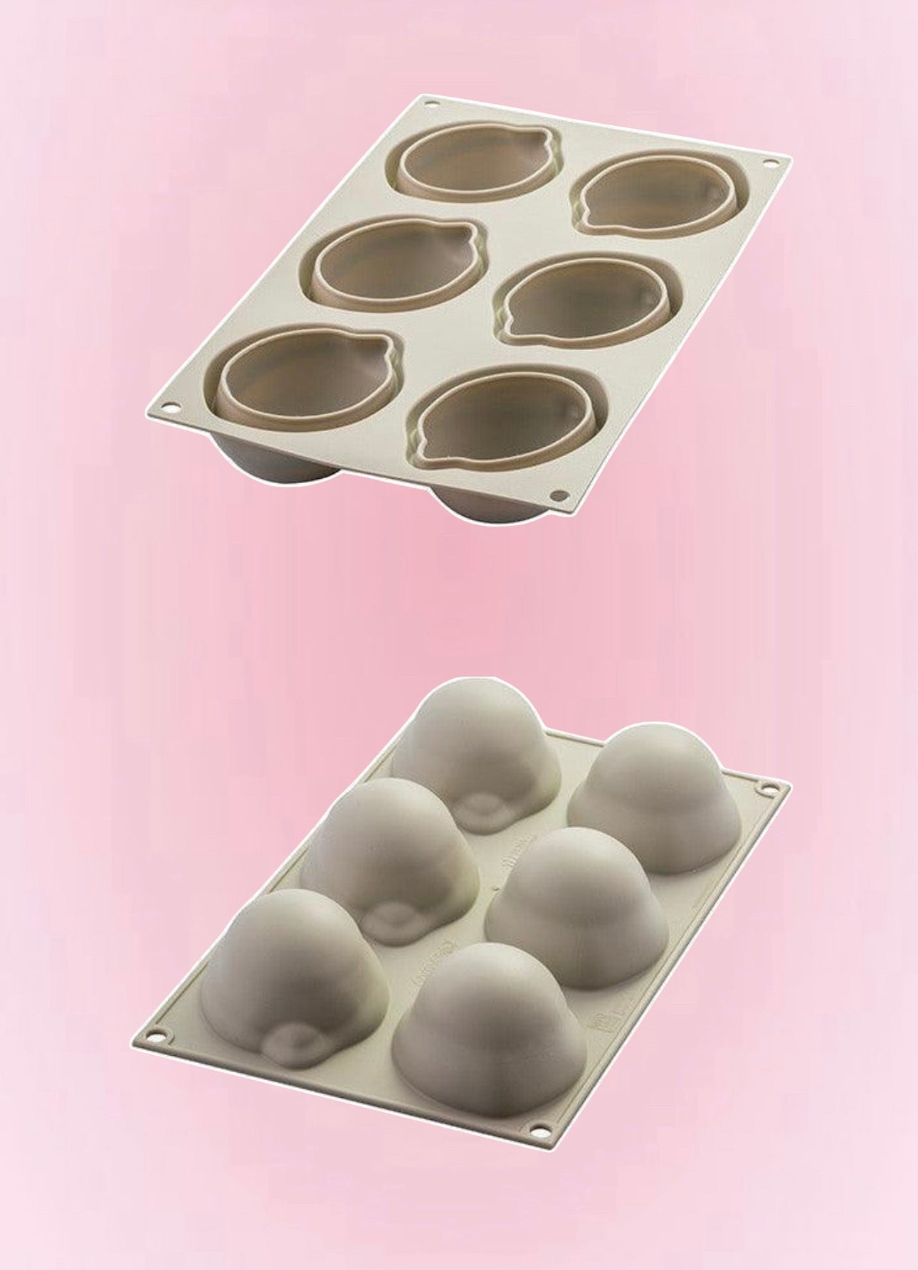 Moule Trompe-l’Œil Citron – Silikomart® (6 cavités)