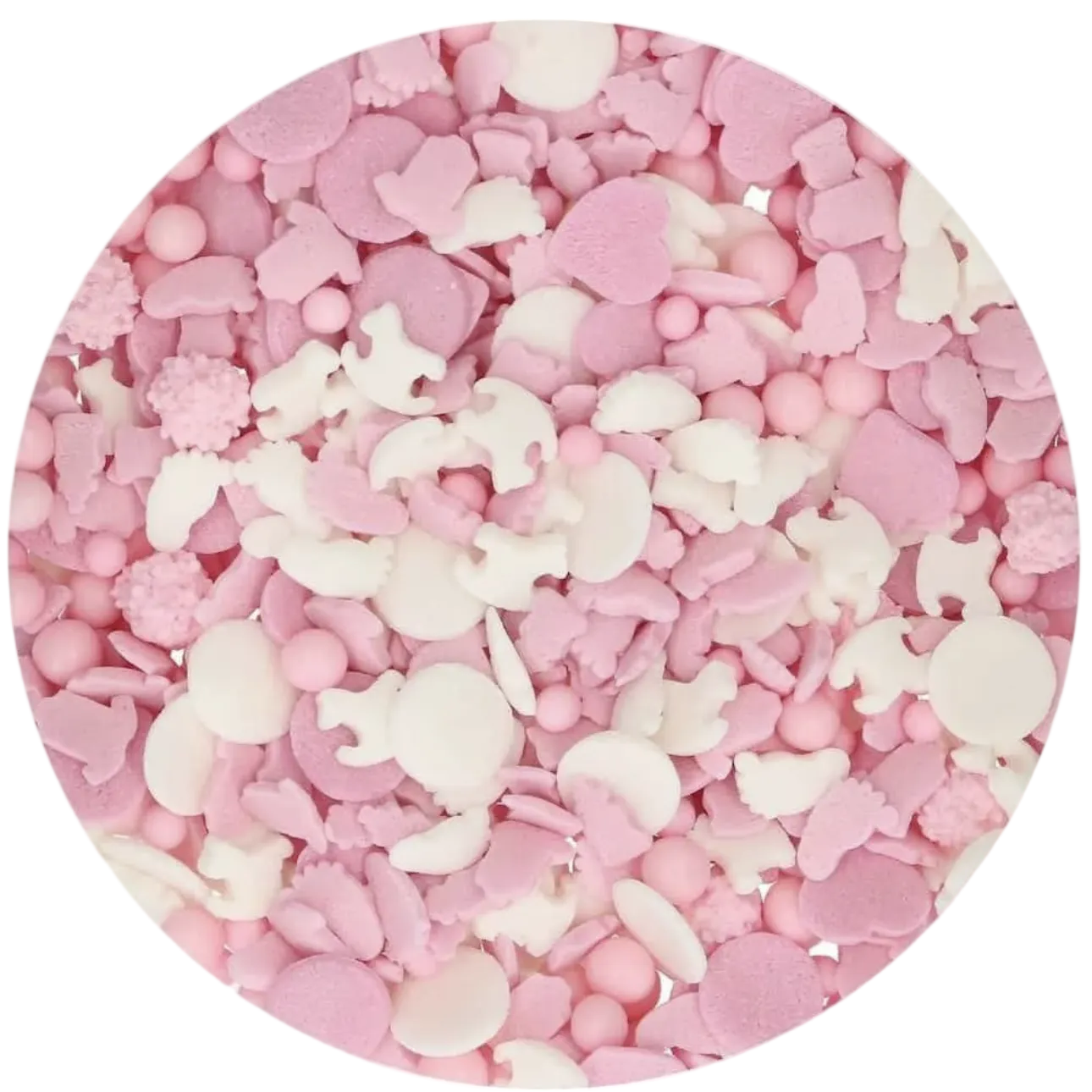 FunCakes Sprinkle Medley Baby Pink. DLU 04/26