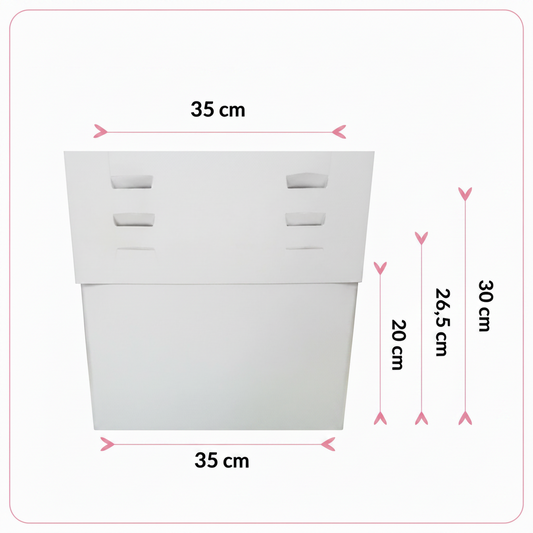 Boîte 35 cm — Réglable en Hauteur