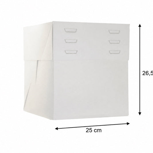 Boîte à gâteau  25cm hauteur ajustable Idéale pour Layer Cake