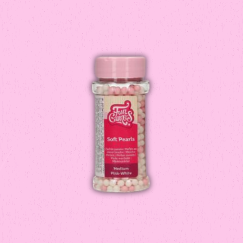 FunCakes Soft Pearls Medium 60 g