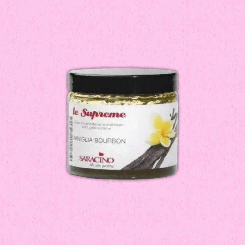 PÂTE CONCENTRÉE LE SUPRÊME VANILLE BOURBON SARACINO 200G