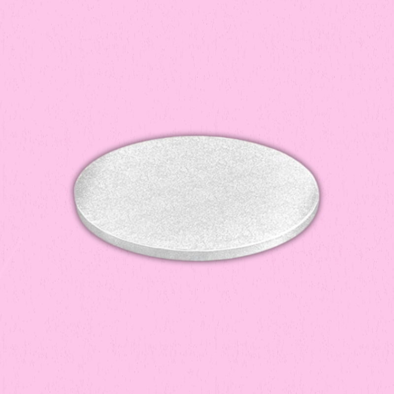 Cake Board Rond Argenté