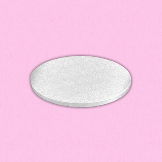 Cake Board Rond Argenté