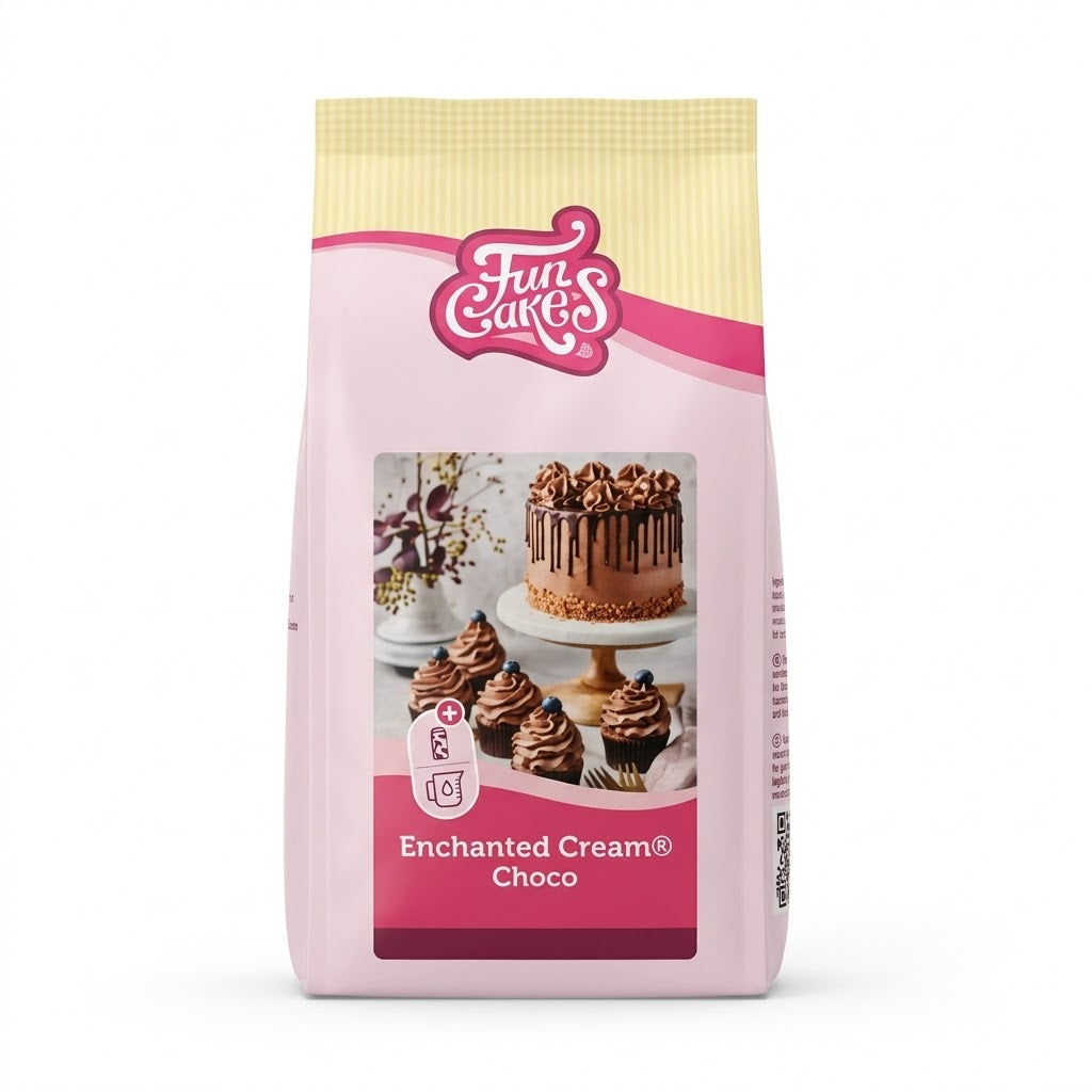 Mix pour Crème Enchantée Funcakes Choco – 450g & 900g